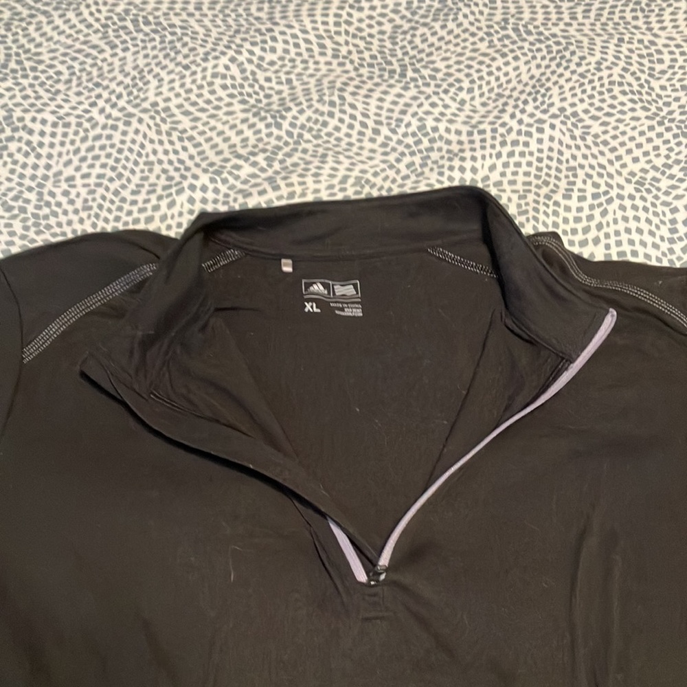 GUC adidas Men’s Quarter-Zip Pullover - Picture 3 of 6